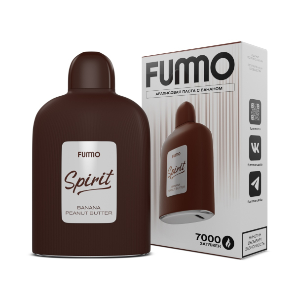 Электронка Fummo Spirit Арахисовая Паста С Бананом  в Хабаровске