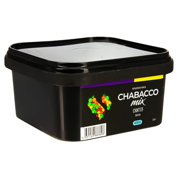 Смесь Chabacco Mix Skittle   Medium 200 гр в Хабаровске