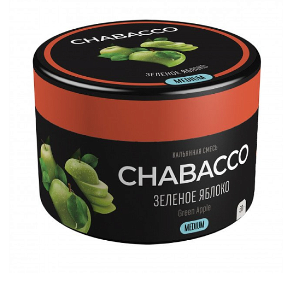 Смесь Chabacco Green Apple    Medium 50 гр в Хабаровске