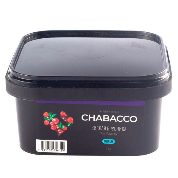 Смесь Chabacco Sour Cowberry    Medium 200 гр в Хабаровске