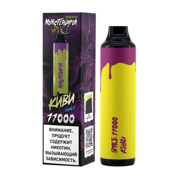 Электронка Monstervapor Space Киви (11000 Затяжек) в Хабаровске