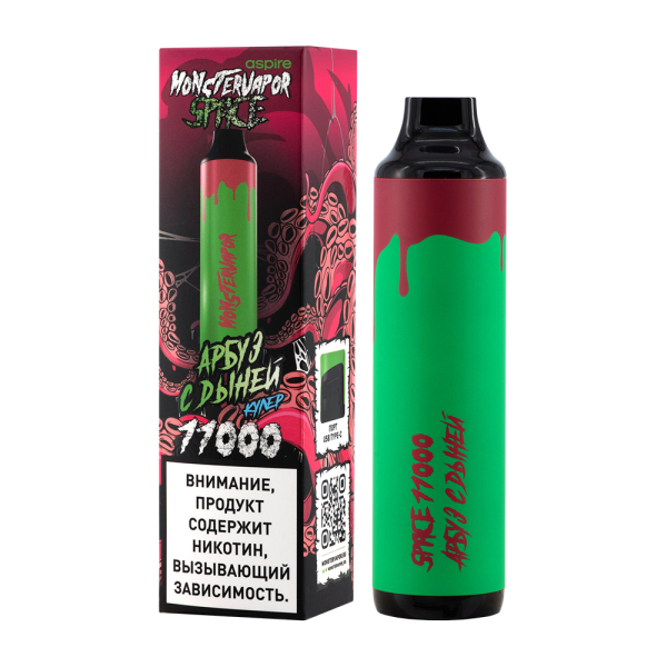 Электронка Monstervapor Space Арбуз И Дыня (11000 Затяжек) в Хабаровске