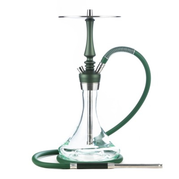 Кальян Hoob Mars Pro Mini British Racing Green Stainless Steel в Хабаровске