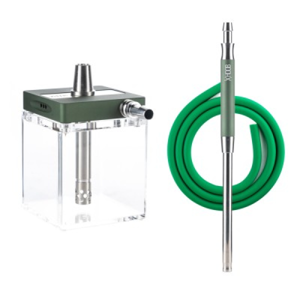 Кальян Hoob Subatom British Racing Green Steel в Хабаровске