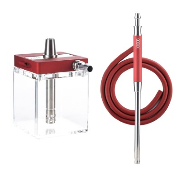 Кальян Hoob Subatom Wine Red Stainless Steel в Хабаровске