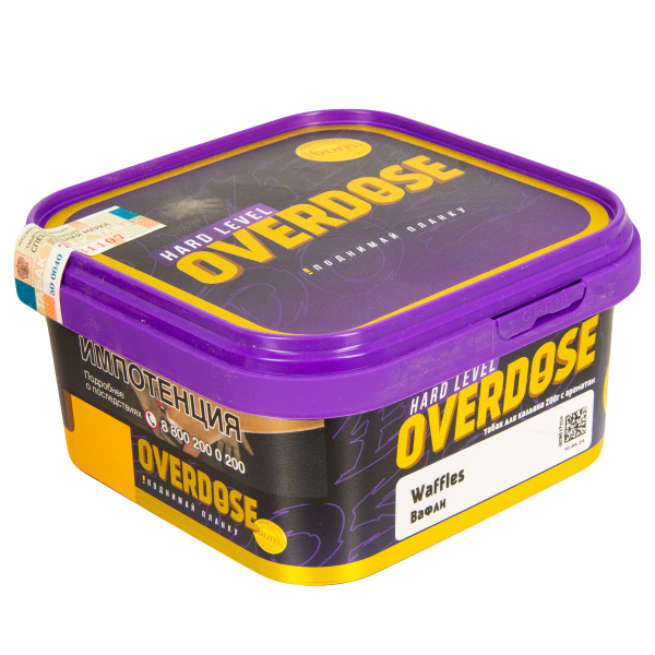 Табак Overdose Waffles  200 грамм в Хабаровске