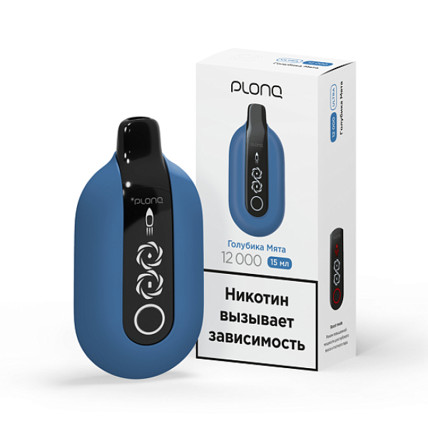 Электронка Plonq Ultra 12000 Голубика Мята в Хабаровске