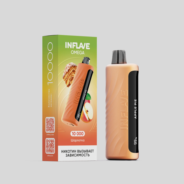 Электронка Inflave Omega Шарлотка (10000 Затяжек) в Хабаровске