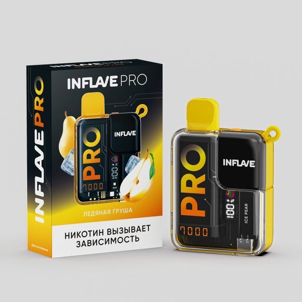 Электронка Inflave Pro Ледяная Груша (7000 Затяжек) в Хабаровске