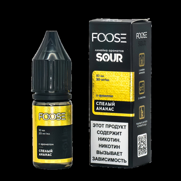 Жидкость Foose Sour Спелый Ананас 10 Мл в Хабаровске