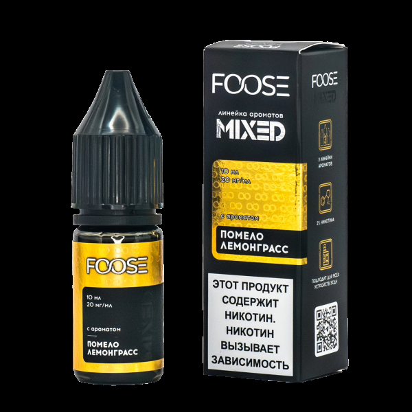 Жидкость Foose Mixed Помело Лемонграсс 10 Мл в Хабаровске