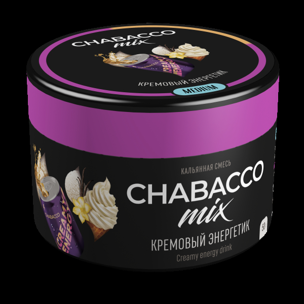 Смесь Chabacco Mix Medium Creamy Energy Drink  50 гр в Хабаровске