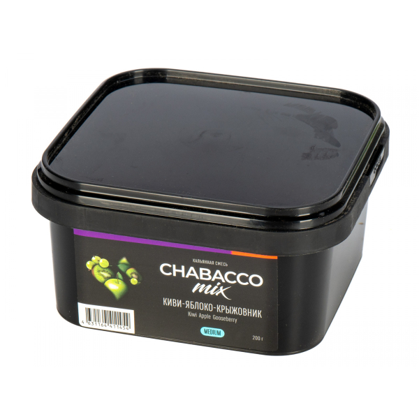 Смесь Chabacco Mix Medium Kiwi Apple Gooseberry  200 гр в Хабаровске