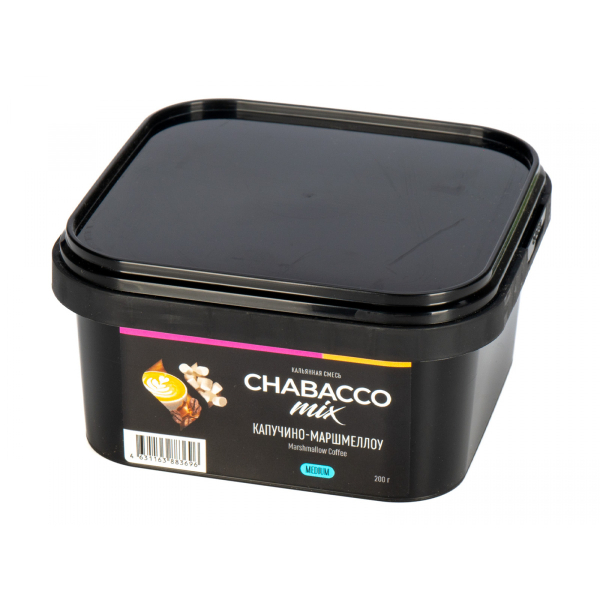 Смесь Chabacco Mix Medium Cappuccino Marshmallow  200 гр в Хабаровске