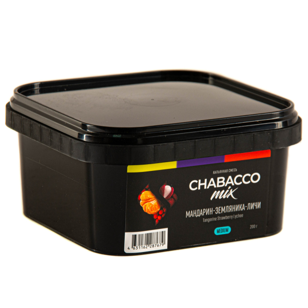 Смесь Chabacco Mix Medium Tangerine Strawberry Lychee  200 гр в Хабаровске