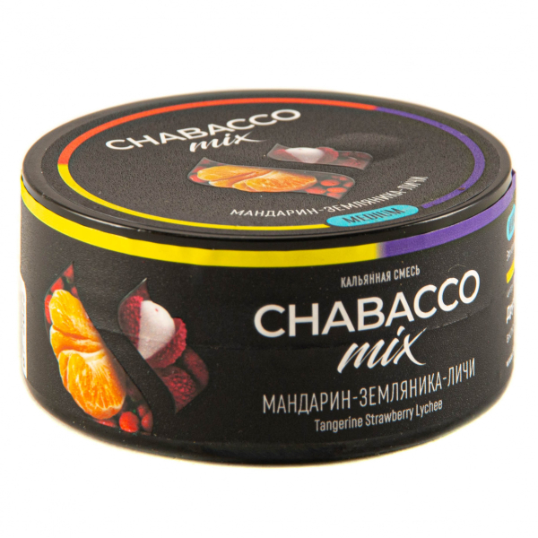 Смесь Chabacco Mix Medium Tangerine Strawberry Lychee  25 гр в Хабаровске