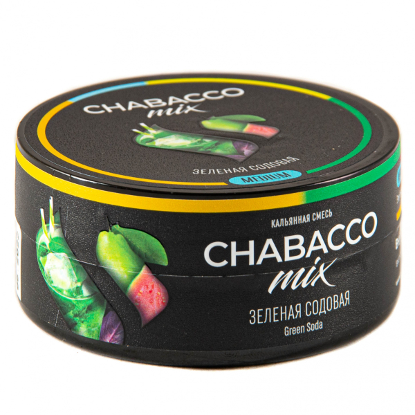 Смесь Chabacco Mix Medium Green Soda  25 гр в Хабаровске