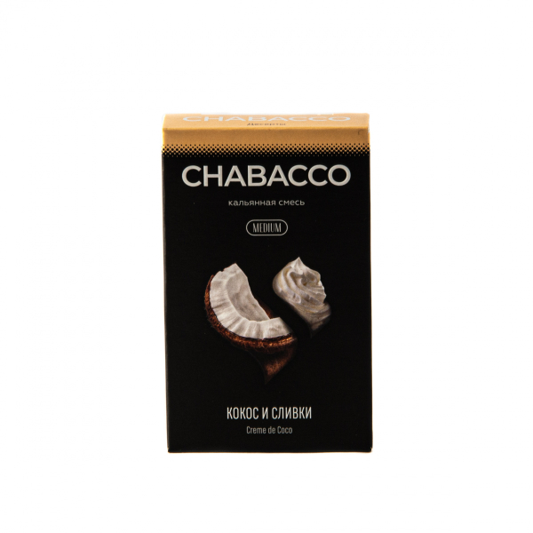 Смесь Chabacco Mix Medium Crème De Coco  50 гр в Хабаровске