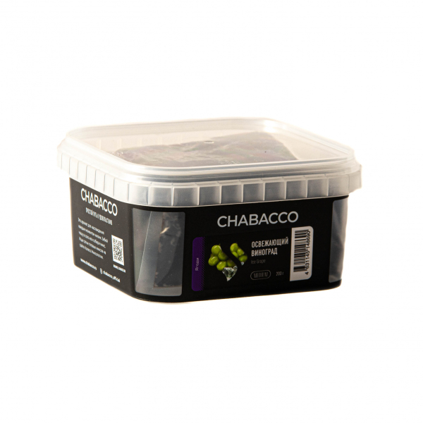Смесь Chabacco Medium Ice Grape  200 гр в Хабаровске