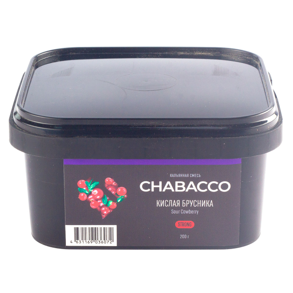 Смесь Chabacco Strong Sour Cowberry  200 гр в Хабаровске