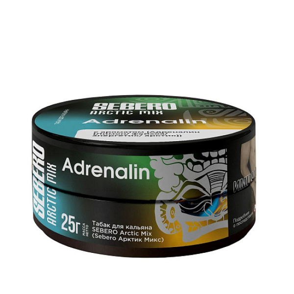 Табак Sebero Arctic Mix Adrenalin  25 грамм в Хабаровске
