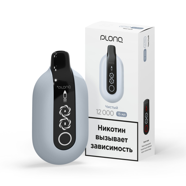 Электронка Plonq Ultra Чистый (12000 Затяжек) 20 Мг в Хабаровске