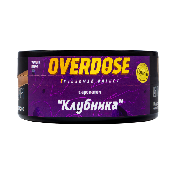Табак Overdose Strawberry  100 гр в Хабаровске