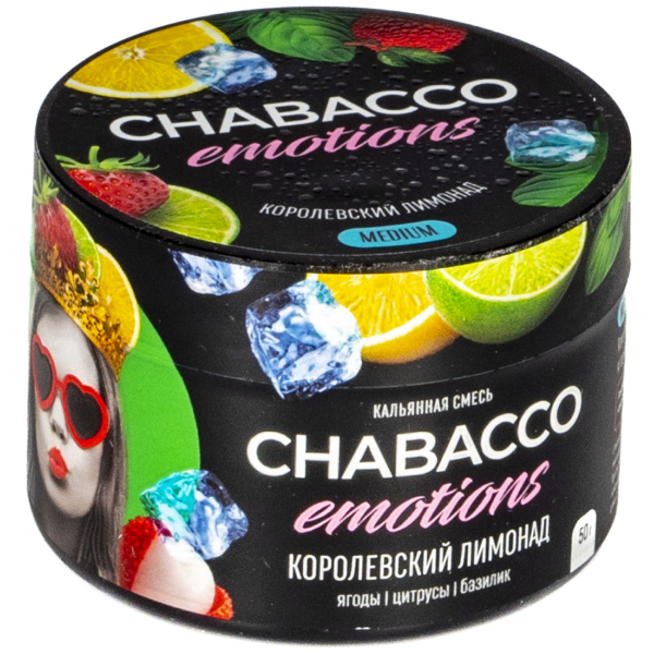 Смесь Chabacco Mix Medium Royal Lemonade  50 гр в Хабаровске