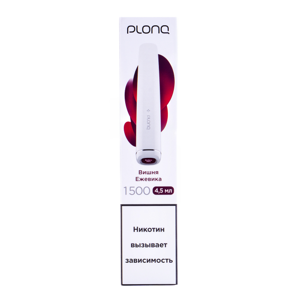 Электронка Plonq Plus Вишня Ежевика (1500 Затяжек) 20 Мг в Хабаровске