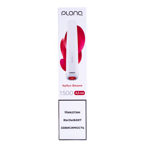 Электронка Plonq Plus Арбуз Вишня (1500 Затяжек) 20 Мг в Хабаровске