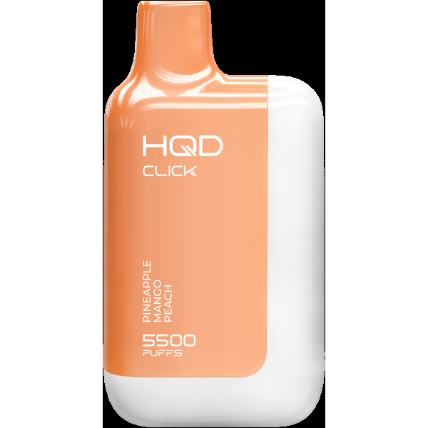 POD-система Hqd Click Устройство + Картридж Ананас Манго Персик (5500 Затяжек) в Хабаровске