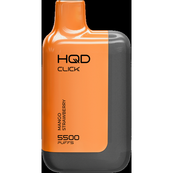 POD-система Hqd Click Устройство + Картридж Манго Клубника (5500 Затяжек) в Хабаровске