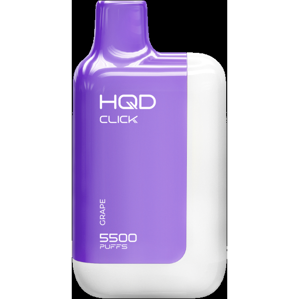 POD-система Hqd Click Устройство + Картридж Виноград (5500 Затяжек) в Хабаровске