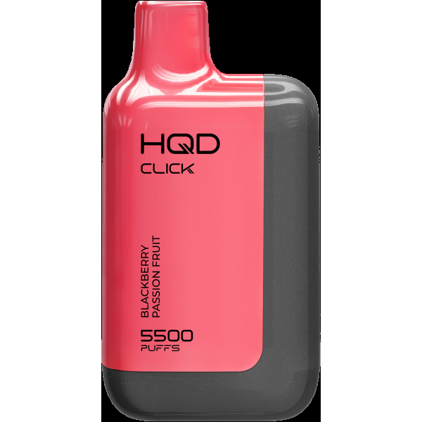 POD-система Hqd Click Устройство + Картридж Ежевика Мараккуйя (5500 Затяжек) в Хабаровске