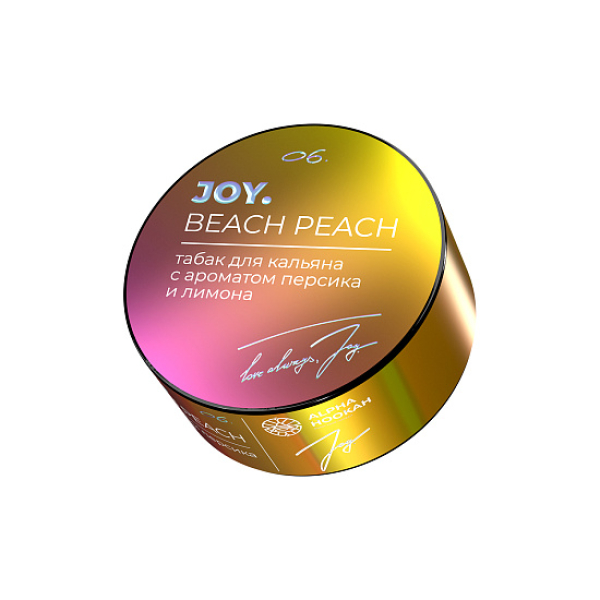 Табак Joy Beach Peach 6  25 грамм в Хабаровске
