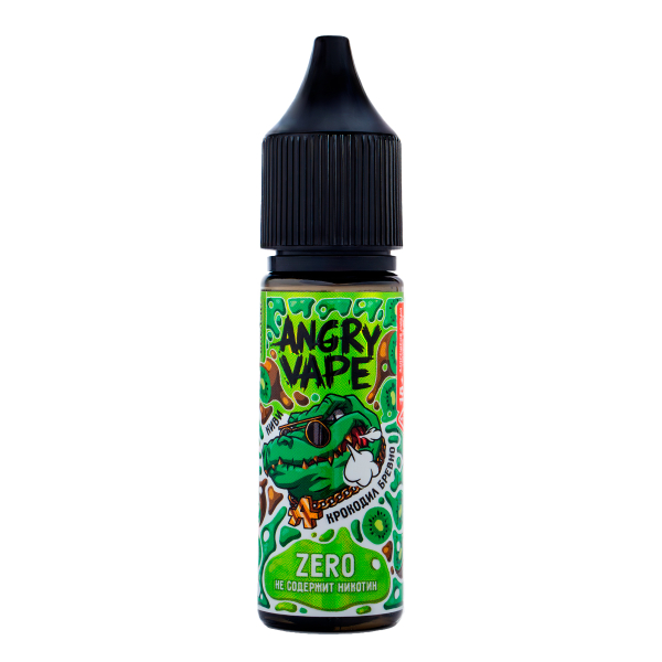 Жидкость Angry Vape Zero Крокодил Бревно 30 Мл в Хабаровске