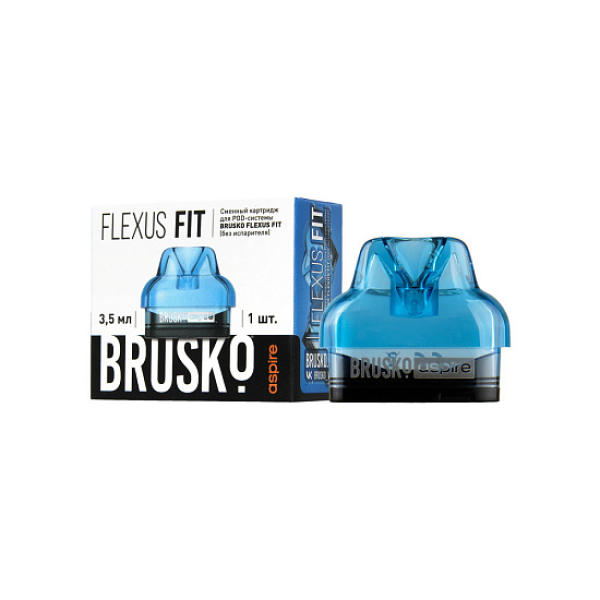 Сменный Картридж Brusko Flexus Fit (Синий) 3,5 Мл, Упак. 1 Шт в Хабаровске