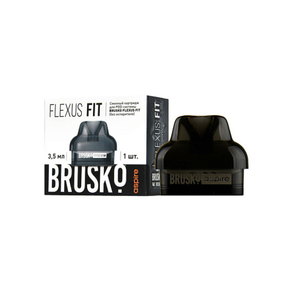 Сменный Картридж Brusko Flexus Fit (Черный) 3,5 Мл, Упак. 1 Шт в Хабаровске