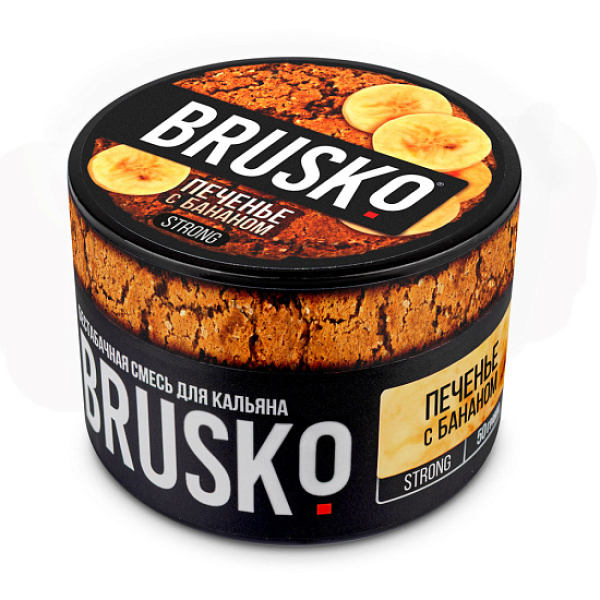 Смесь Brusko Печенье С Бананом (Strong)  50 гр в Хабаровске