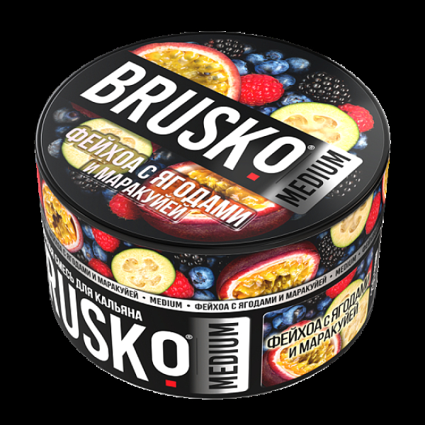 Смесь Brusko Фейхоа С Ягодами И Маракуйей (Medium)  250 гр в Хабаровске