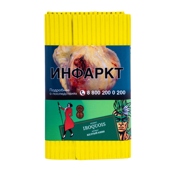 Табак Satyr Iroquois (Желтый Киви)  100 грамм в Хабаровске