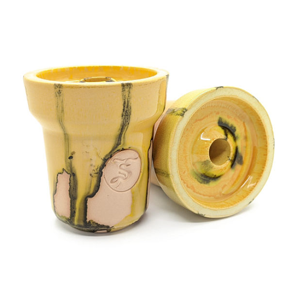 Чаша St Bowls Phunnel Glaze Желтая С Полосками в Хабаровске