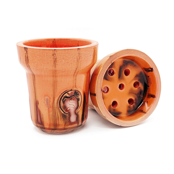 Чаша St Bowls Phunnel Glaze Оранжевая С Полосками в Хабаровске