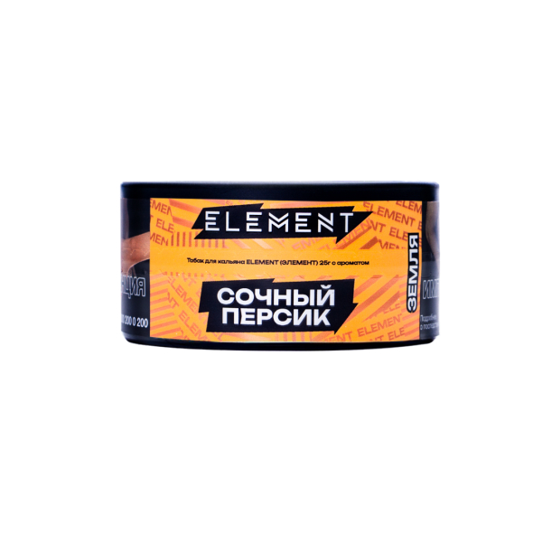 Табак Element Земля Rich Peach 25 грамм в Хабаровске