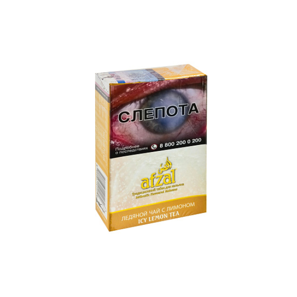 Табак Afzal Icy Lemon Tea 40 грамм  в Хабаровске
