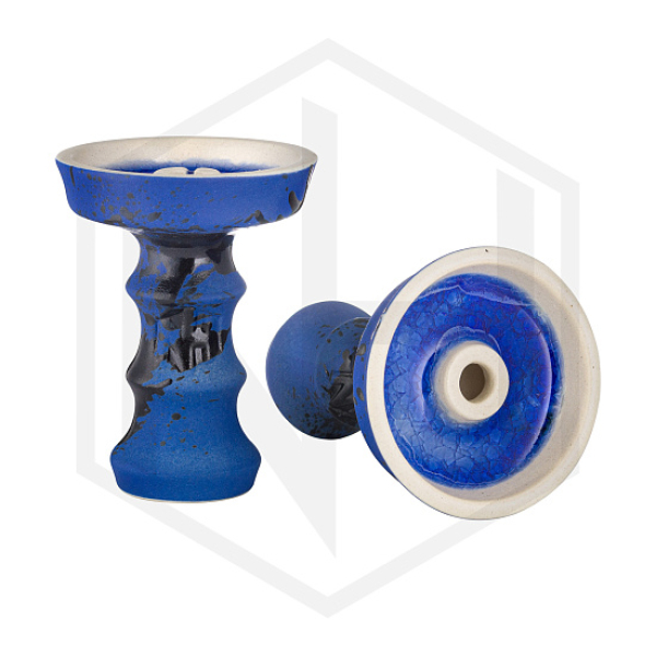 Чаша Nejn Lotus Matt Blue Голубая для кальяна в Хабаровске