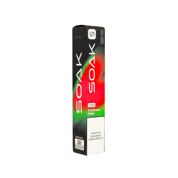 ЭСДН SOAK S Strawberry Kiwi 3500 тяг в Хабаровске