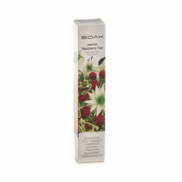 ЭСДН SOAK X Jasmin Raspberry Tea 2200 тяг в Хабаровске