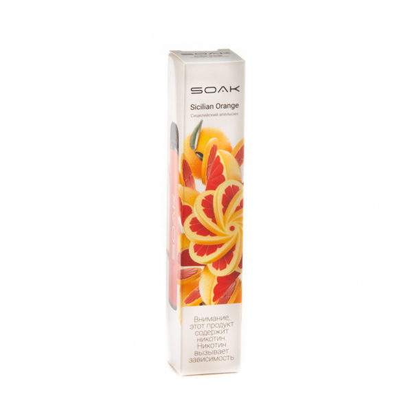 ЭСДН SOAK X Sicilian Orange 2200 тяг в Хабаровске