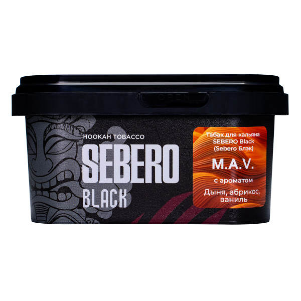 Табак Sebero Black M.a.v. 200 грамм в Хабаровске